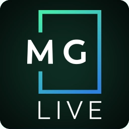 โลโก้เว็บต้นทางเกม MG Live